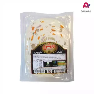 وکیوم کالباس قارچ ومرغ 60% دمس(300گرم)-01