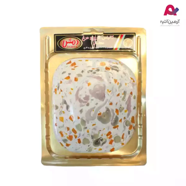 وکیوم کالباس قارچ ومرغ ممتاز دمس(300گرم)-01